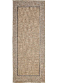 Summer Latte Border Rug – Stylish Indoor/Outdoor Essential