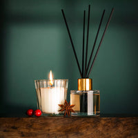 Christmas Scented Candle Diffuser Set