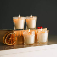 Christmas Scented Candle Diffuser Set