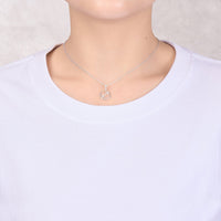 Sagittarius Star Sign Zodiac Necklace and Quote Card with Zircondia® Crystals