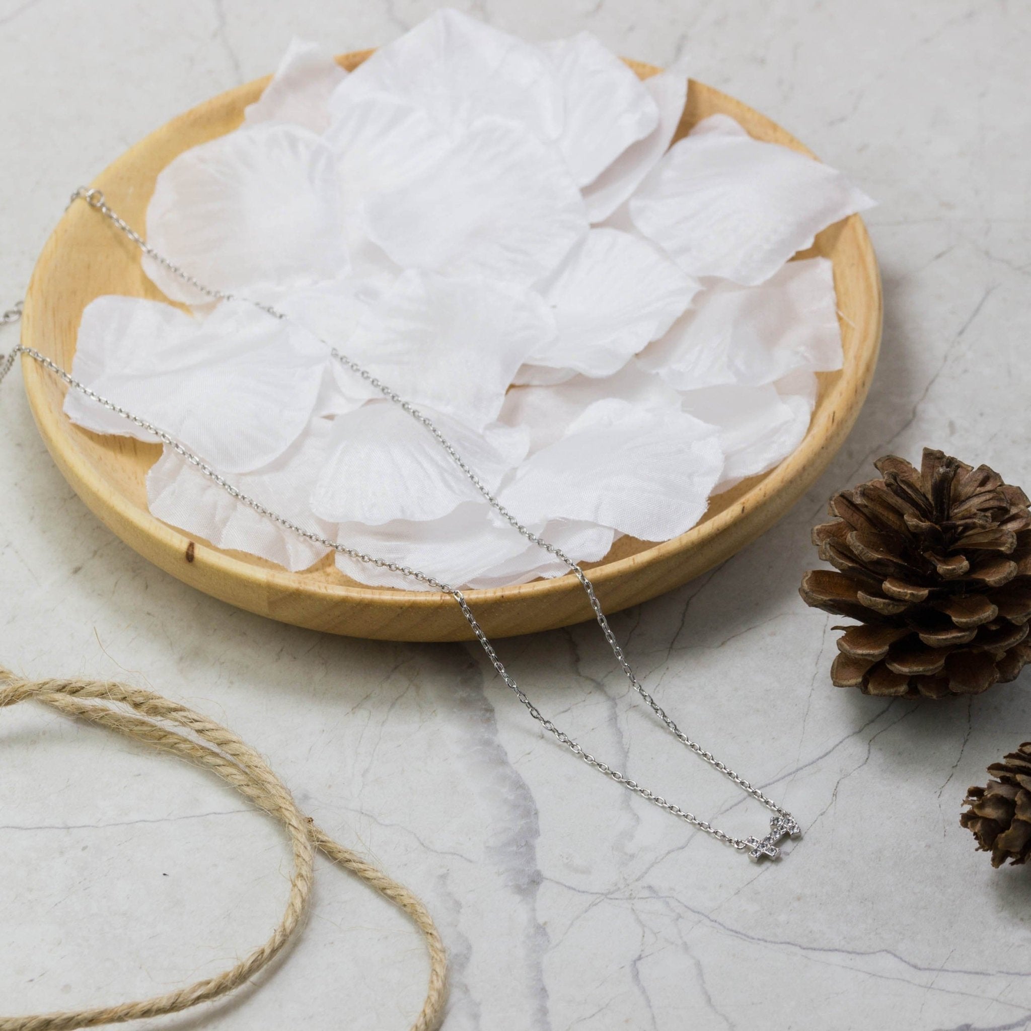 Sagittarius Zodiac Star Sign Necklace Created with Zircondia® Crystals