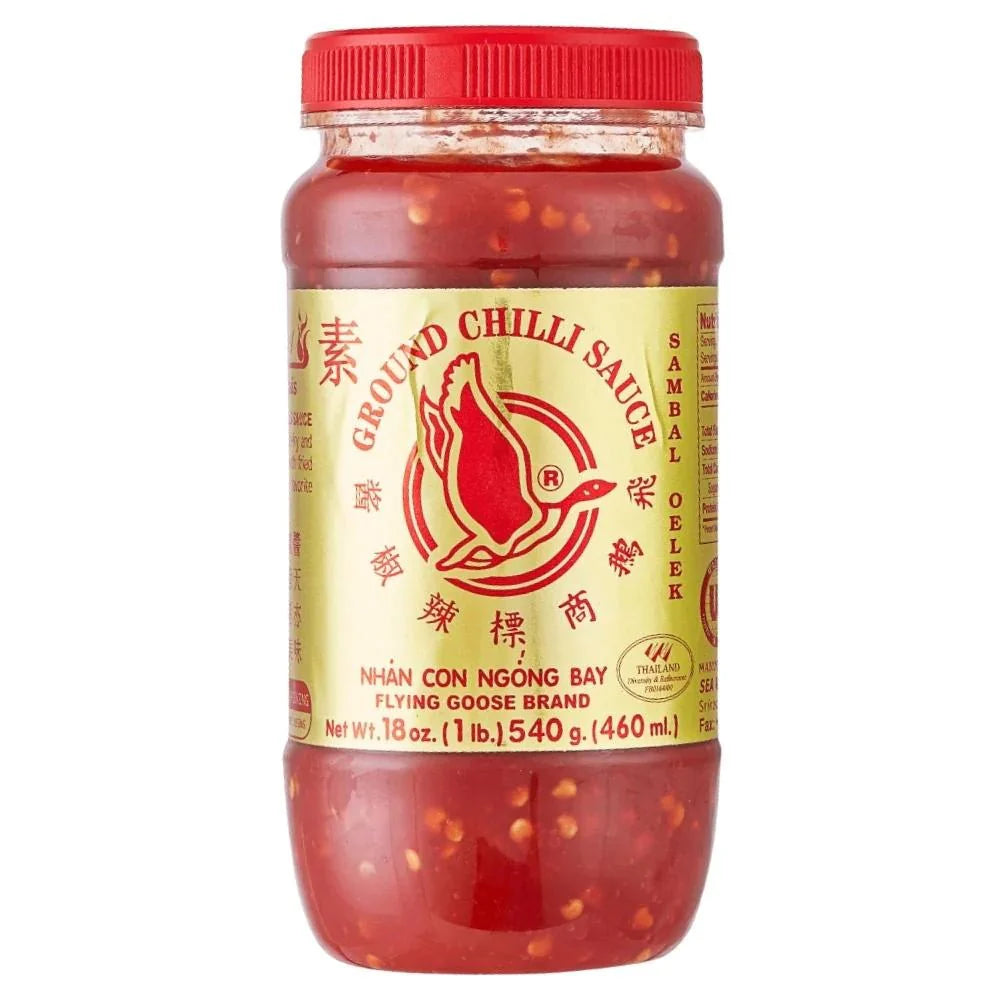 FLYING GOOSE Sambal Oelek (Chilli Sauce) 495g