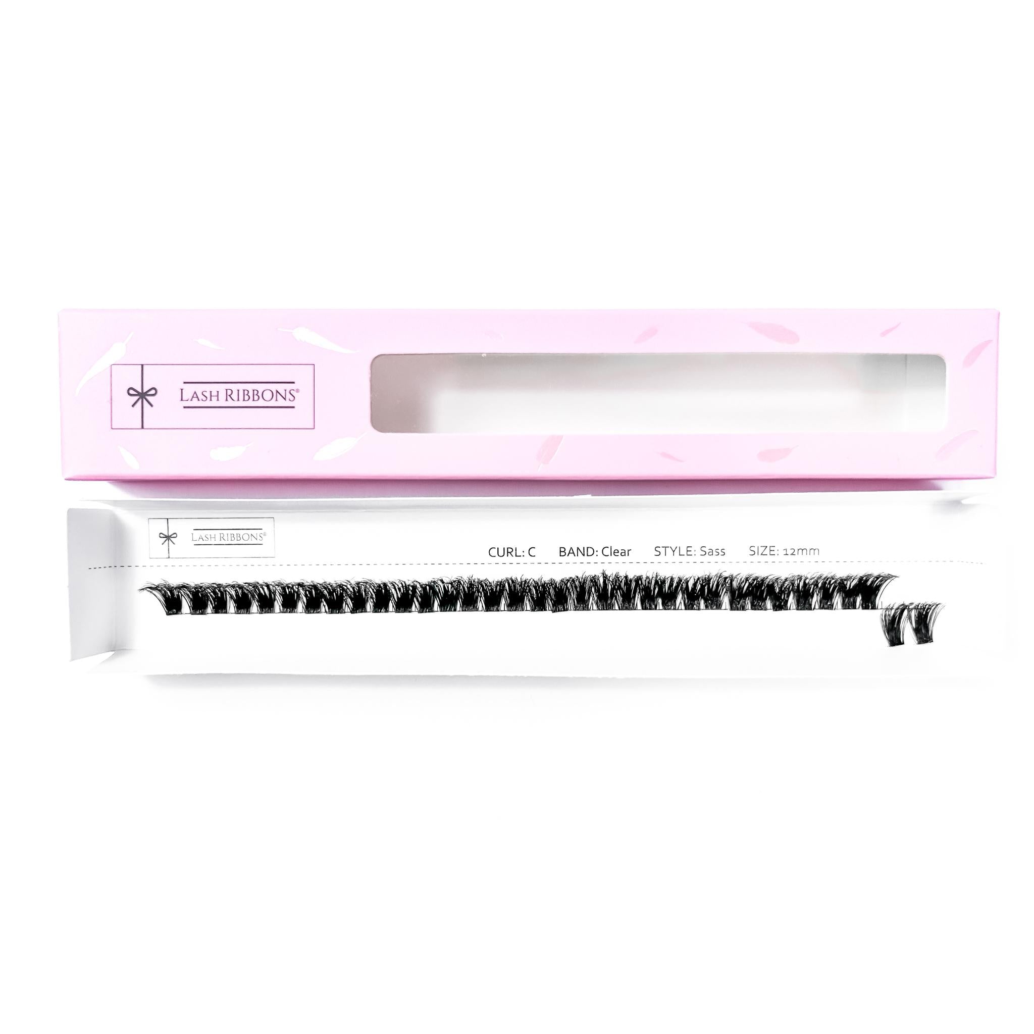 Sass - Weightless 'C' Curl Pre-Cut Lash Ribbons®
