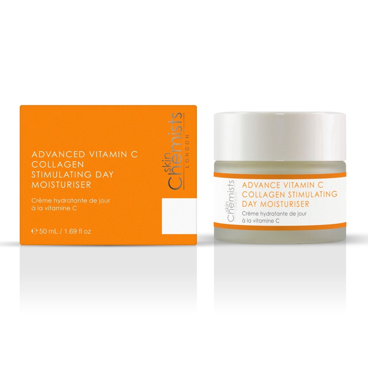 SC Advanced Vitamin C Collagen Serum, Day Moisturiser, Night Moisturiser and Eye Serum