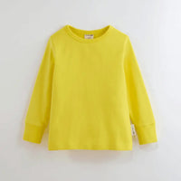 ScandiBugs Own Label Organic Long Sleeve Top - Sunshine Yellow