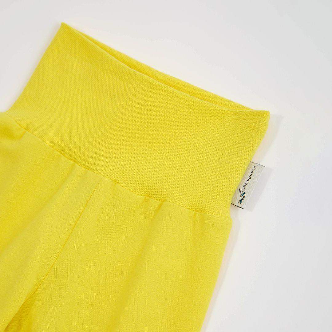 ScandiBugs Own Label Organic Yoga Pants - Sunshine Yellow