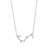 Scorpio Star Sign Zodiac Constellation Necklace with Zircondia® Crystals