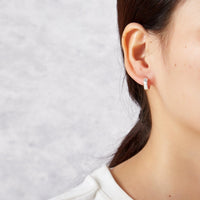 Set of Three Huggie Earrings