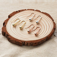 Set of Three Teardrop Earrings