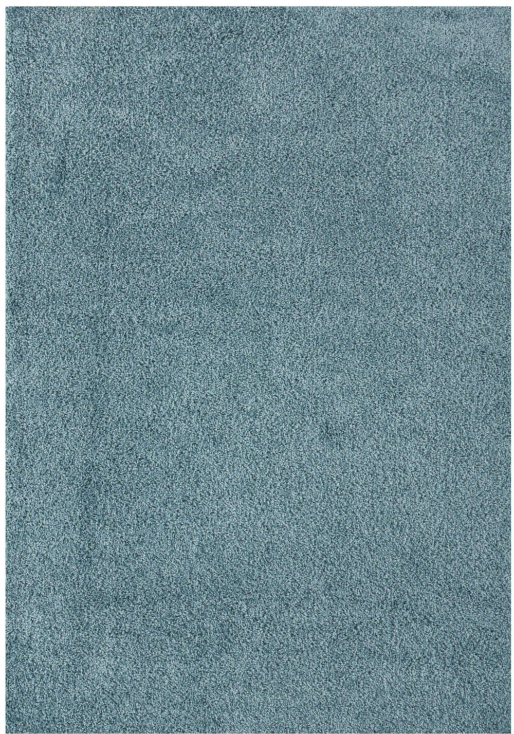 Myshaggy Solid Duck Egg Blue Rug