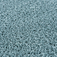 Myshaggy Solid Duck Egg Blue Rug