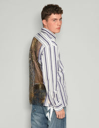 Striped Party Back Shirt