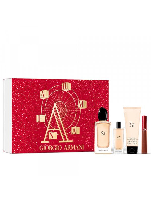 Giorgio Armani Si EDP 100ml Gift Set 4 Pieces