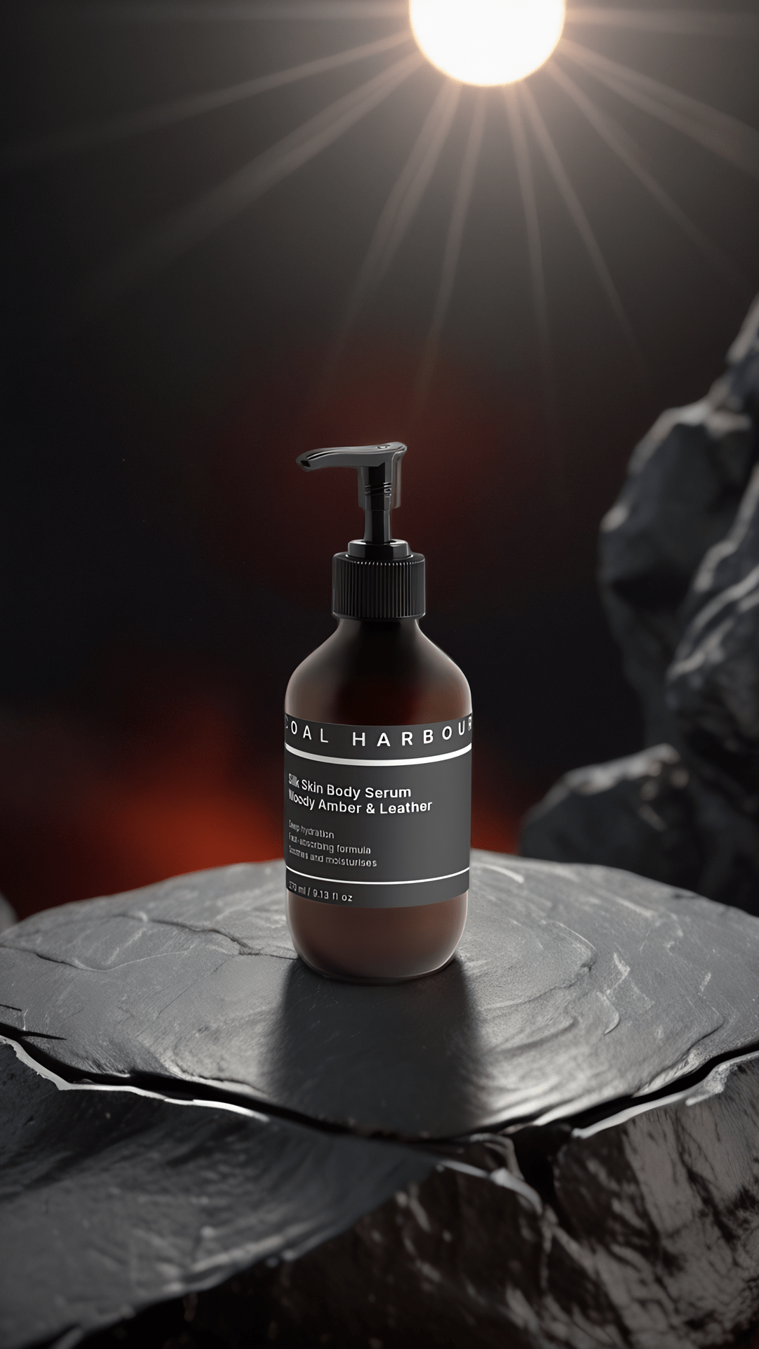 Silk Skin Body Serum - Woody Amber & Leather 270ml
