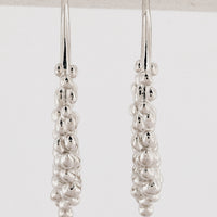 Silver Nyx Hoops