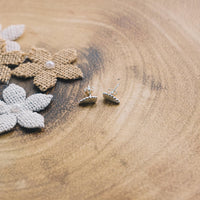 Silver Plated Angel Wing Earrings