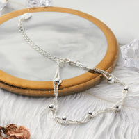 Silver Plated Ball Bracelet