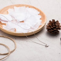 Silver Plated Bumble Bee Necklace