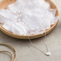 Silver Plated Heart Necklace