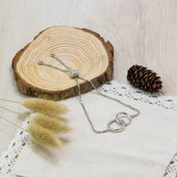 Silver Plated Link Friendship Bracelet Created with Zircondia® Crystals