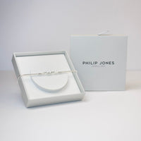 Silver Plated Mum Bracelet Created with Zircondia® Crystals with Gift Box