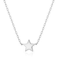 Silver Plated Star Necklace with Quote Card