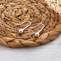 Silver Plated Teardrop Earrings