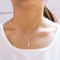 Silver Plated Teardrop Set