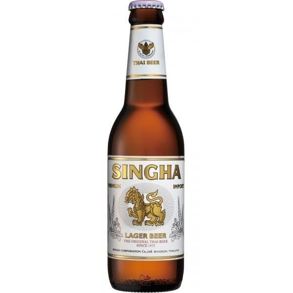 SINGHA Thai Beer Bottle 330ml 5% Alc