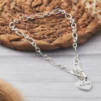 Sister Charm Bracelet Created with Zircondia® Crystals