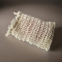Linen Exfoliating Soap Saver Bag