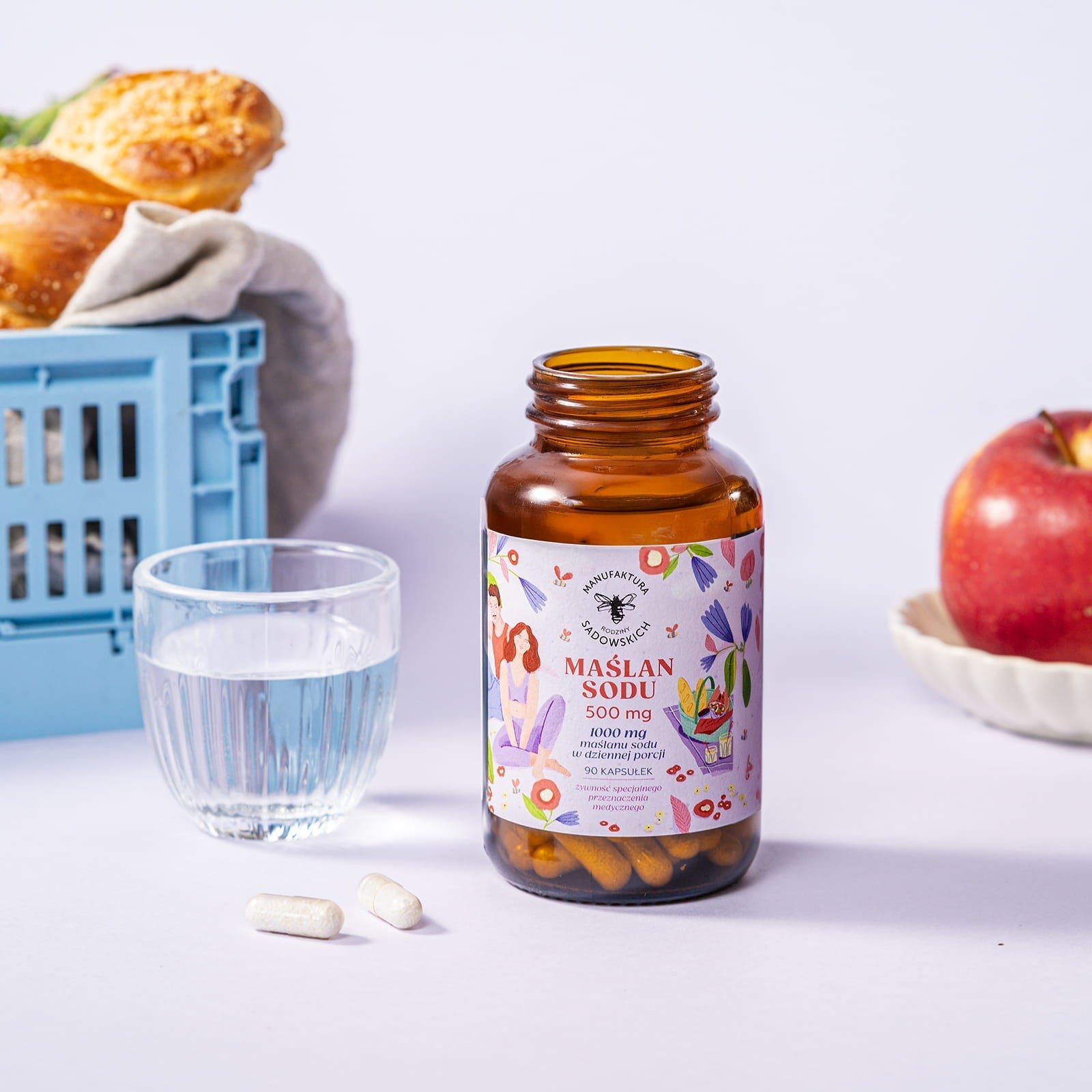 Sodium butyrate 1000mg 90 caps