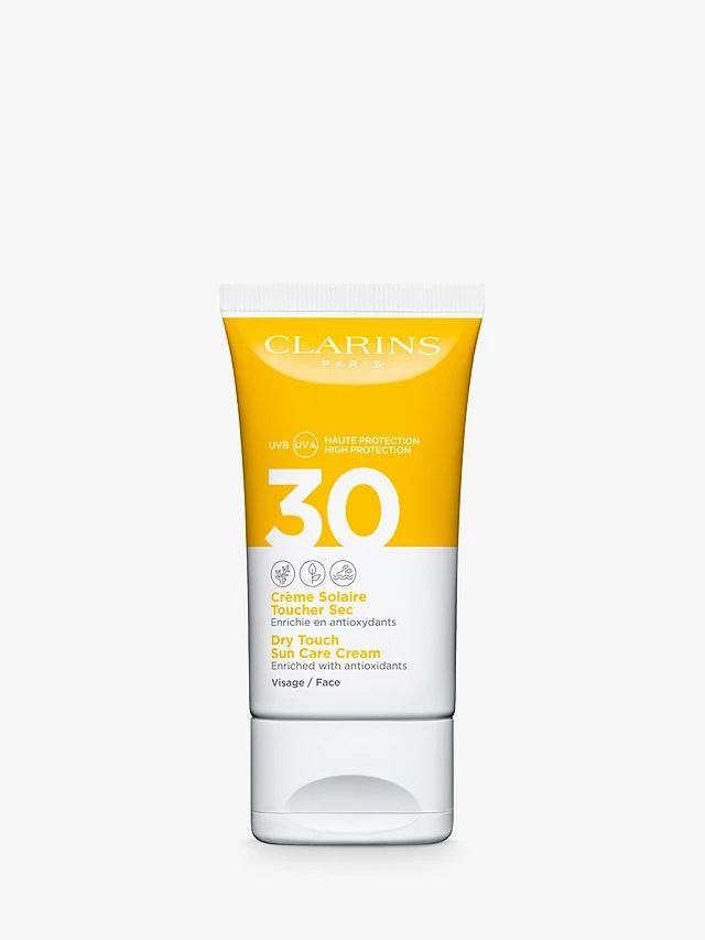 Clarins Dry Touch Sun Care Cream SPF30 Face 50ml