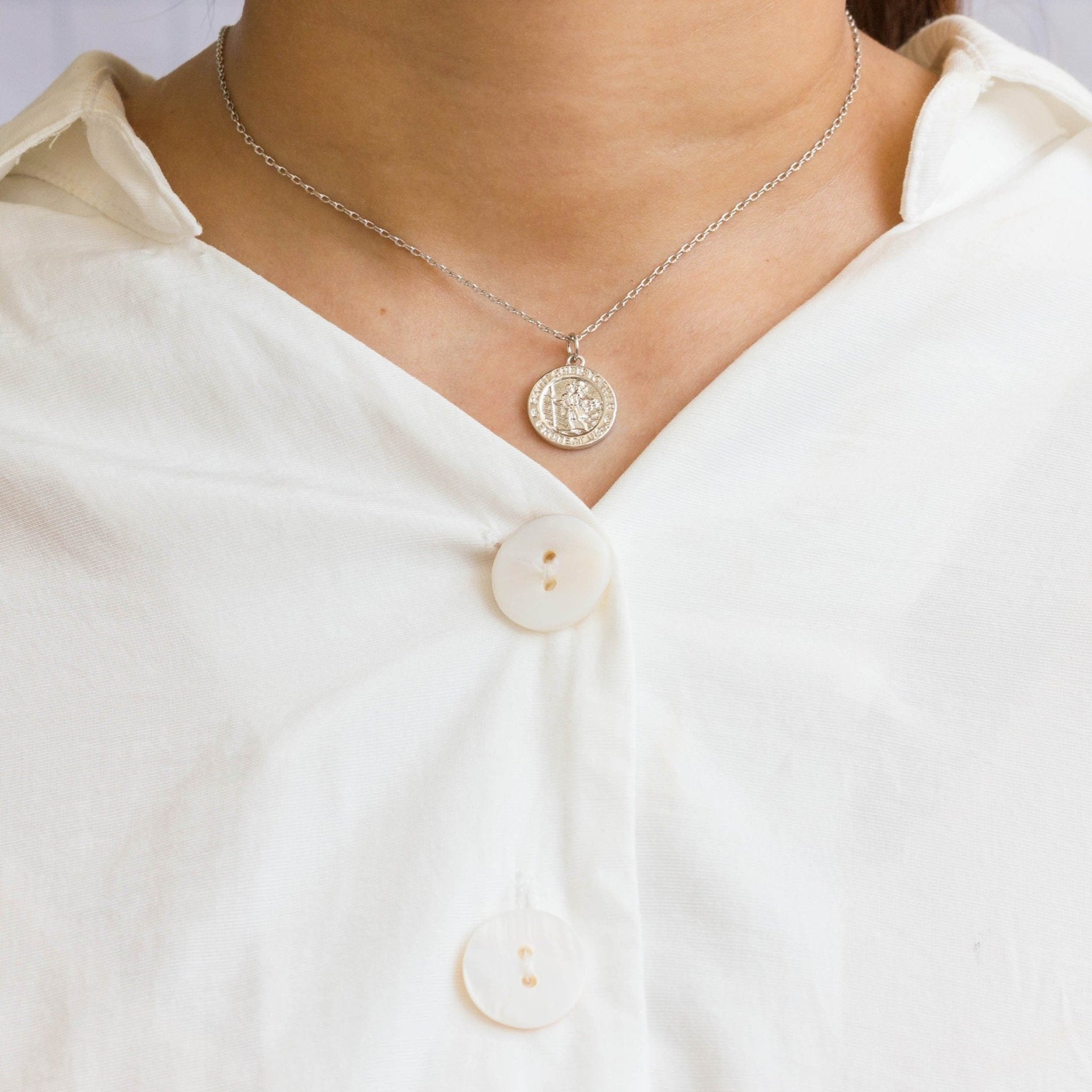 St Christopher Necklace