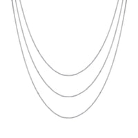 Sterling Silver 16" 18" 20" Inch 1.2mm Fine Italian Curb Chain Necklace