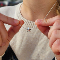Sterling Silver Star Necklace