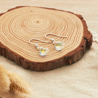 Sterling Silver Aurora Borealis Earrings Created with Zircondia® Crystals