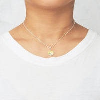 Sterling Silver Aurora Borealis Necklace Created with Zircondia® Crystals