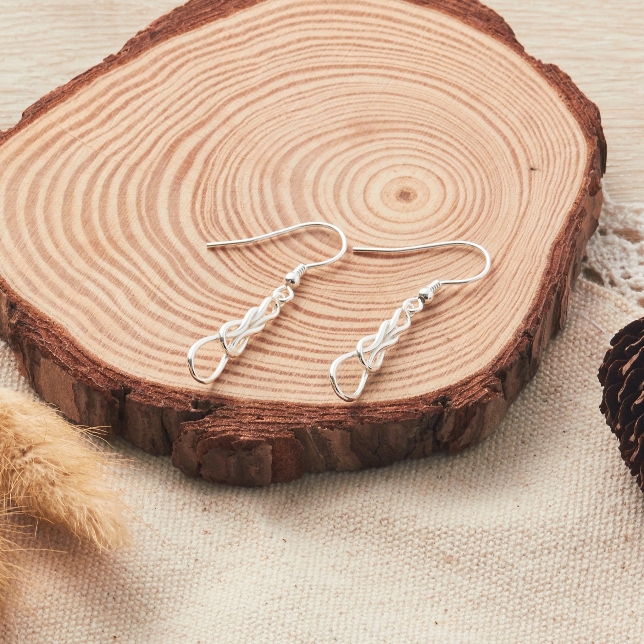 Sterling Silver Celtic Knot Earrings