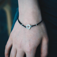 Sterling Silver Corded Knot Bracelet