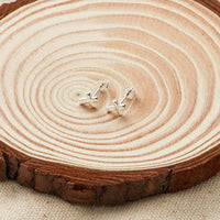 Sterling Silver Cross Earrings