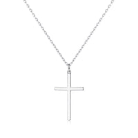 Sterling Silver Cross Pendant Necklace