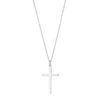Sterling Silver Cross Pendant Necklace