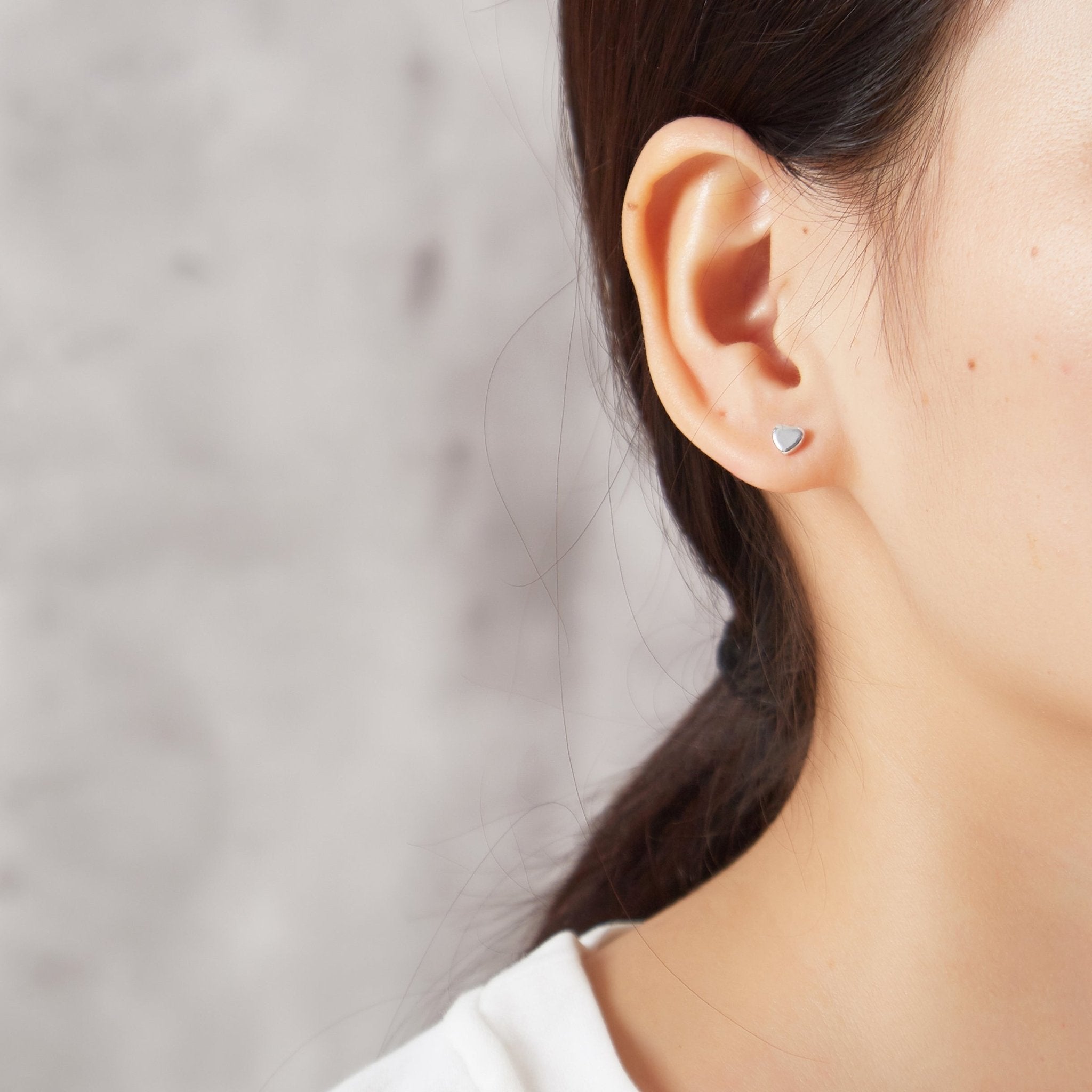 Sterling Silver Heart Earrings