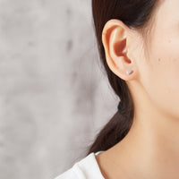 Sterling Silver Heart Earrings