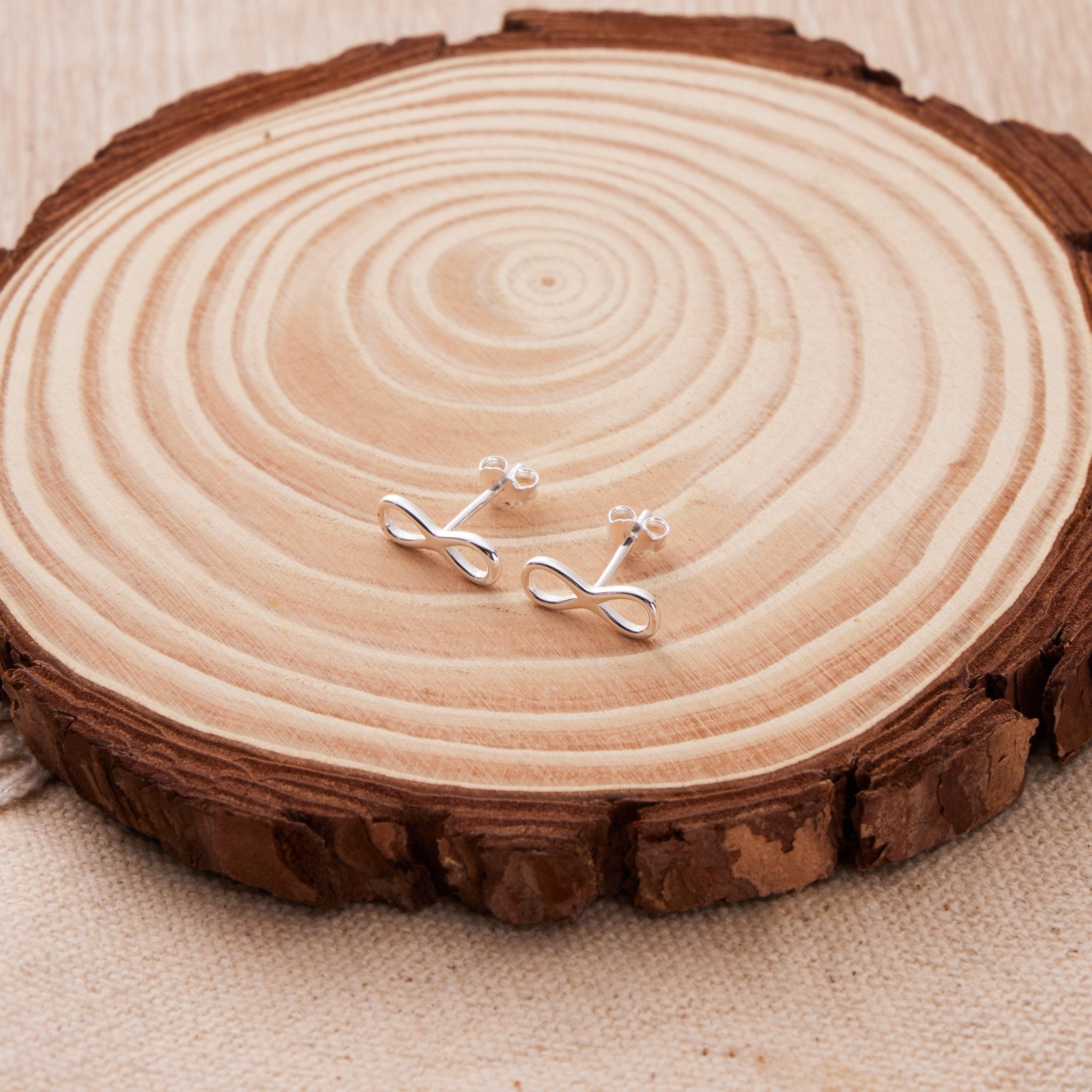 Sterling Silver Infinity Earrings