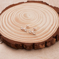 Sterling Silver Infinity Earrings