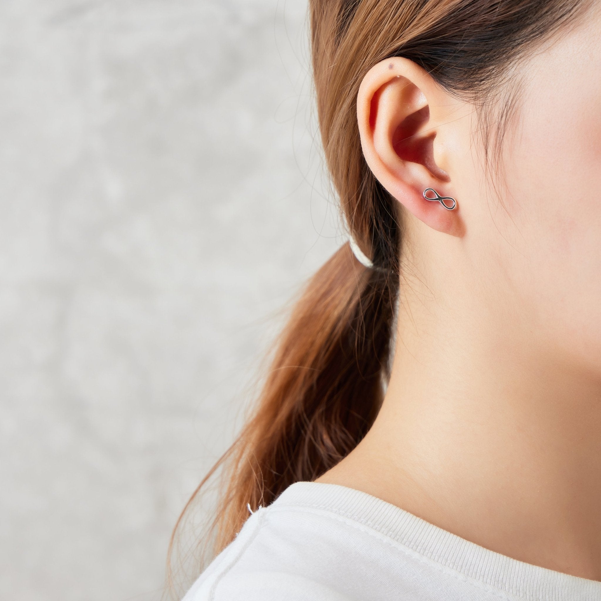 Sterling Silver Infinity Friendship Quote Set