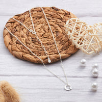 Sterling Silver Initial G Necklace