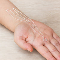 Sterling Silver Initial G Necklace